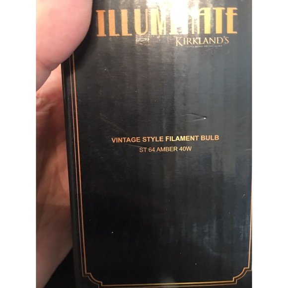 Illuminate Vintage Style Filament Bulb ST64 40W NIB - Picture 4 of 4